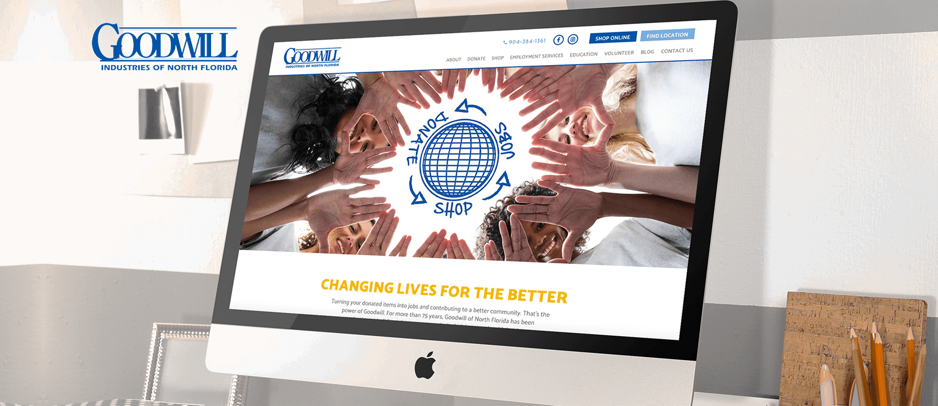 Goodwill of North Florida Marketing Portfolio